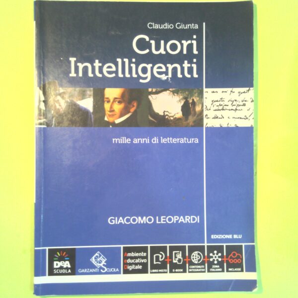 CUORI INTELLIGENTI GIACOMO LEOPARDI