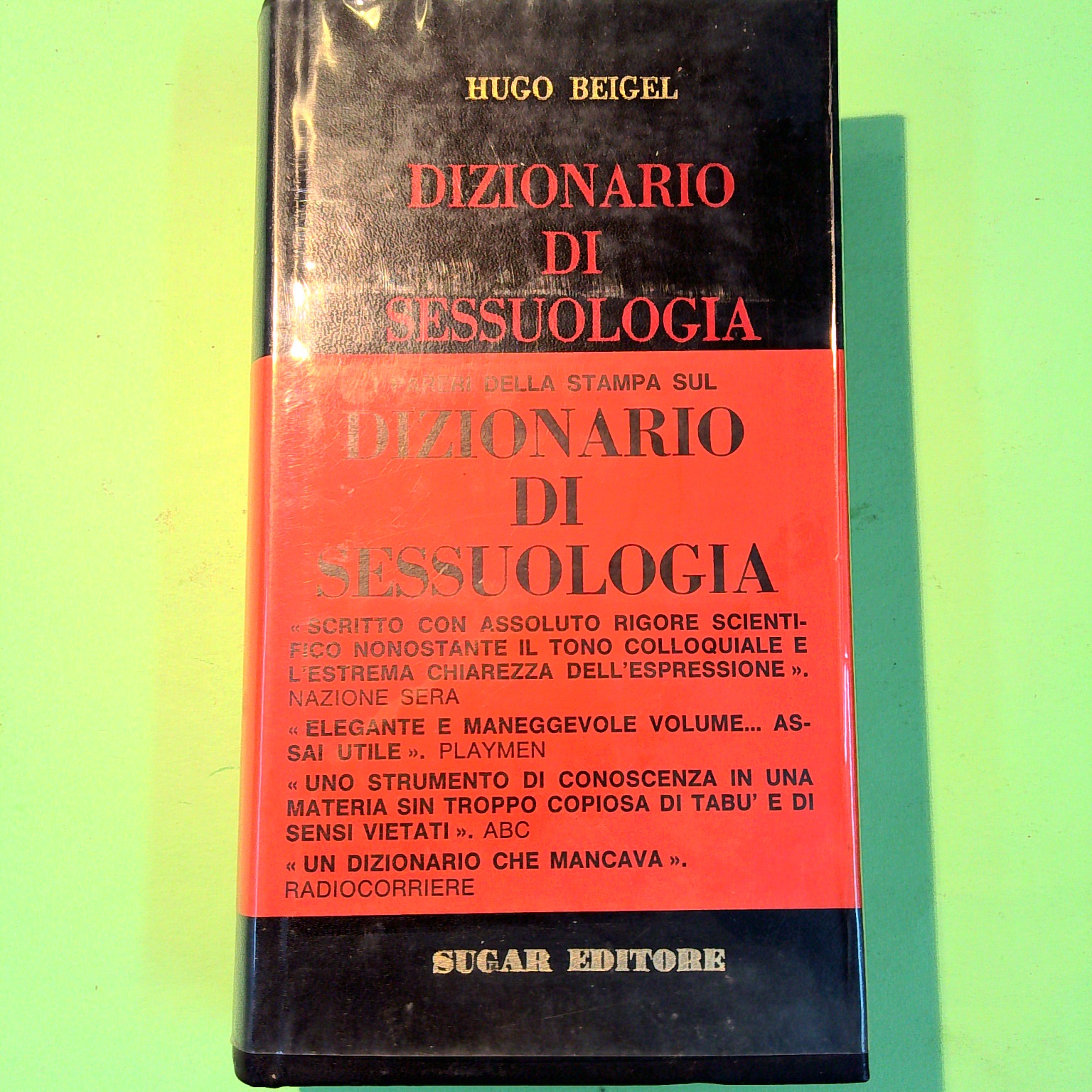 DIZIONARIO DI SESSUOLOGIA BEIGEL SUGAR 1968