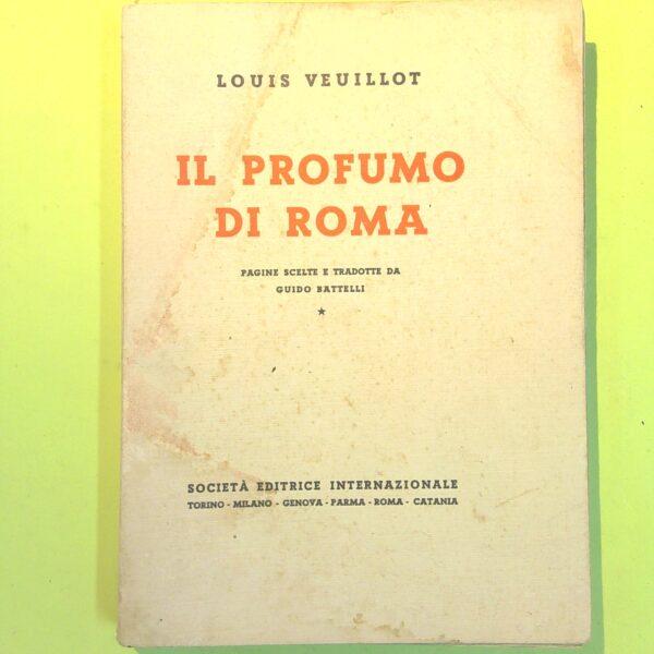 IL PROFUMO DI ROMA