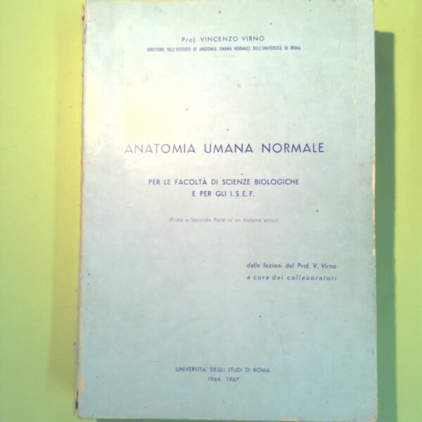 ANATOMIA UMANA NORMALE