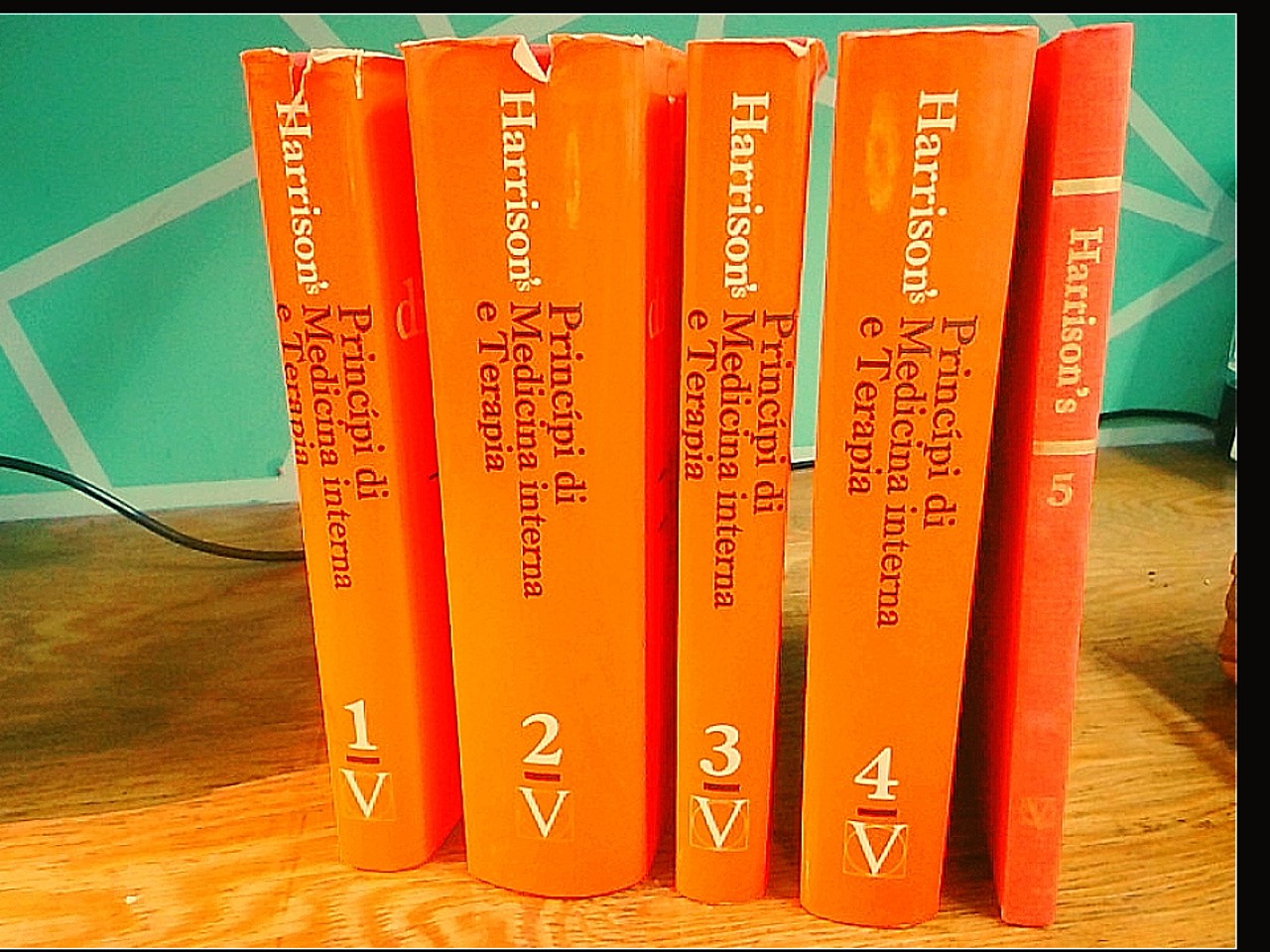 HARRISON'S PRINCIPI DI MEDICINA INTERNA E TERAPIA 4 VOLL + INDICE VALLARDI 1976