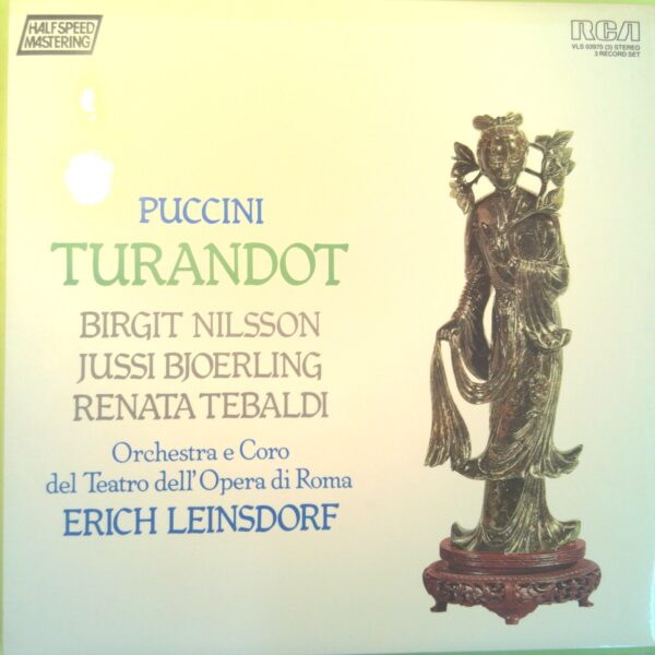 TURANDOT PUCCINI RCA 3 DISCHI 33 GIRI VLS 03970 1982