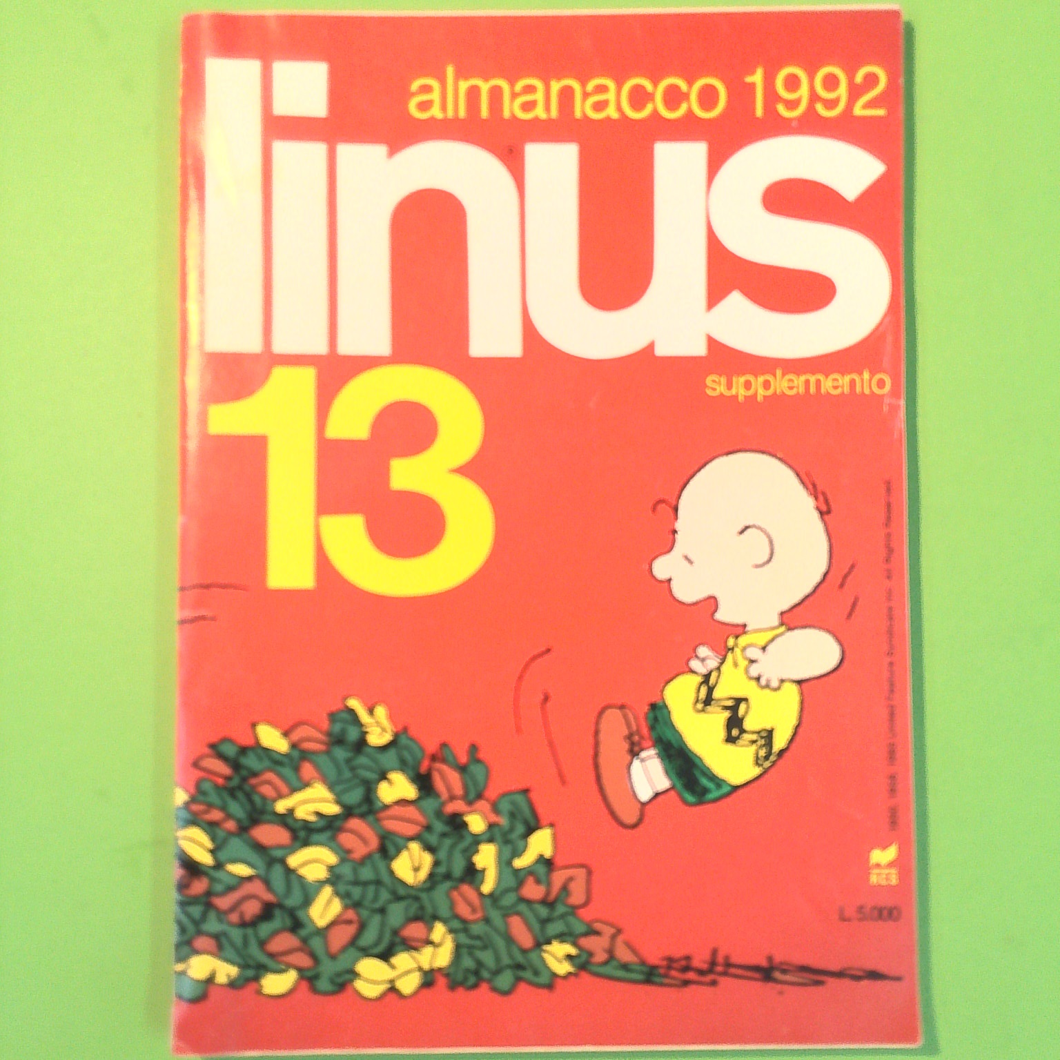 LINUS ALMANACCO 1992 N. 13