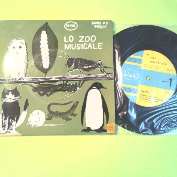 LO ZOO MUSICALE DISCO 33 GIRI BIMBI 09 - immagine 2