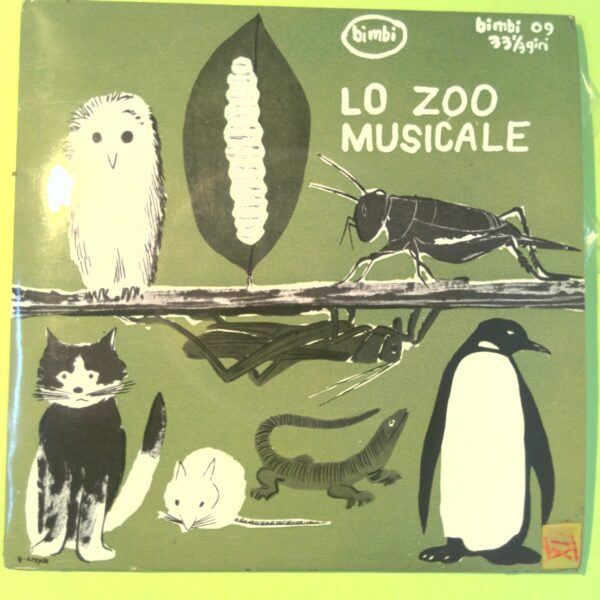 LO ZOO MUSICALE DISCO 33 GIRI BIMBI 09