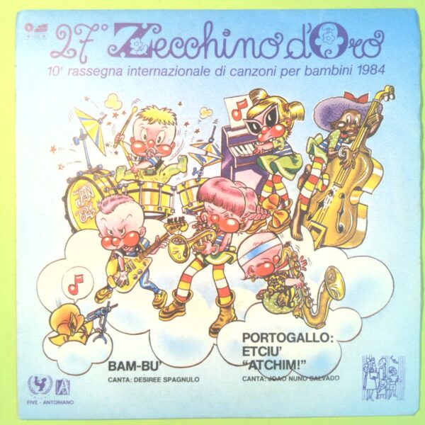 BAMBÙ/ETCIÙ 27° ZECCHINO D'ORO DISCO 45 GIRI FM 13066 1984