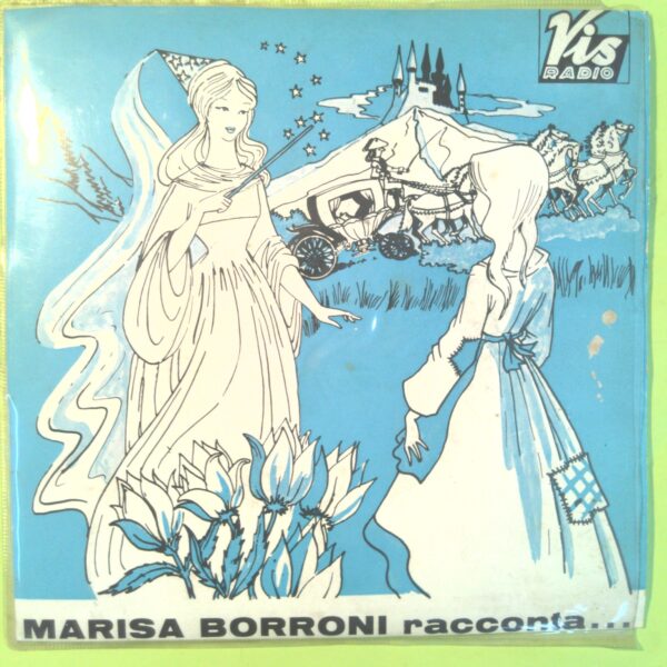 MARISA BORRONI RACCONTA LA TAVOLA FATATA L'ASINO D'ORO E IL BASTONE MAGICO DISCO 33 GIRI 1961