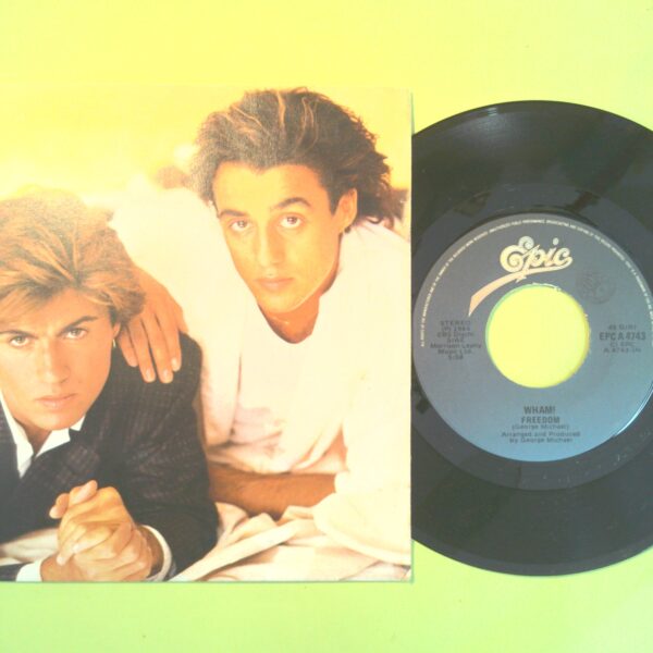 FREEDOM WHAM DISCO 45 GIRI EPC A 4743 1984 - immagine 2