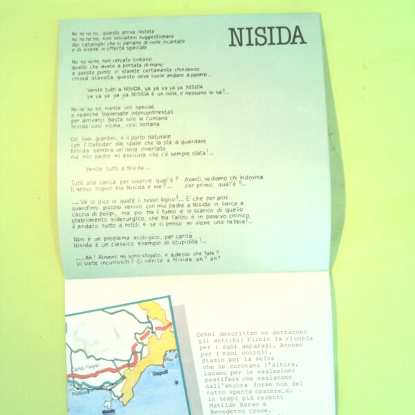 NISIDA/A FREVA A QUARANTA EDOARDO BENNATO DISCO 45 GIRI SRL 10966 - immagine 3