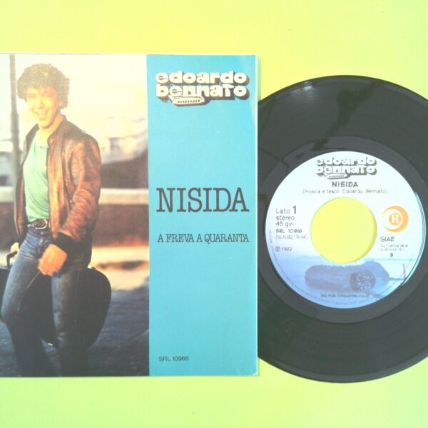 NISIDA/A FREVA A QUARANTA EDOARDO BENNATO DISCO 45 GIRI SRL 10966 - immagine 4