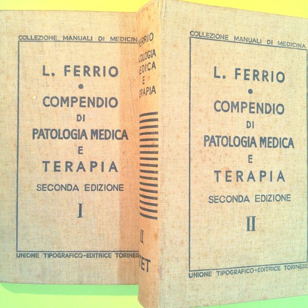 COMPENDIO DI PATOLOGIA MEDICA E TERAPIA VOL. I E II