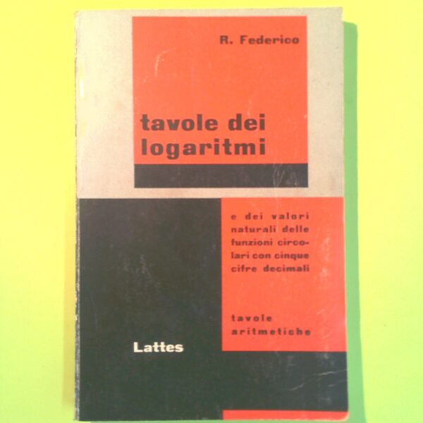 TAVOLE DEI LOGARITMI