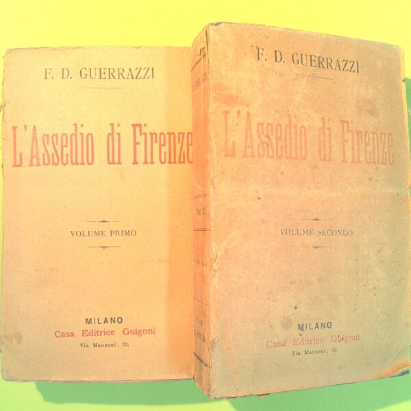 L'ASSEDIO DI FIRENZE VOL. I E II