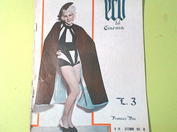 ECO DEL CINEMA RIVISTA MENSILE SETTEMBRE 1931 N 94